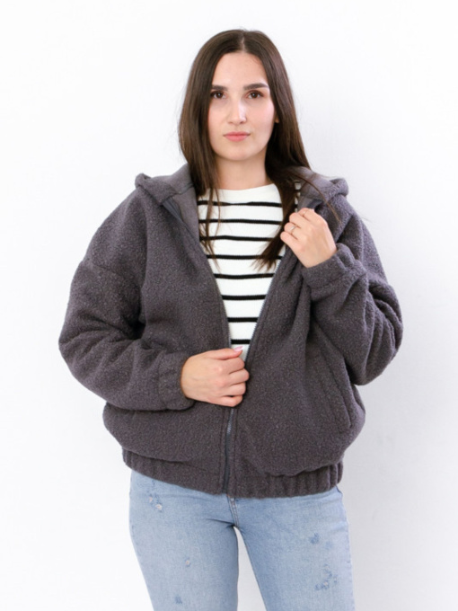 Демісезонна куртка Носи своє модель 8367-130-temno-srij Фото