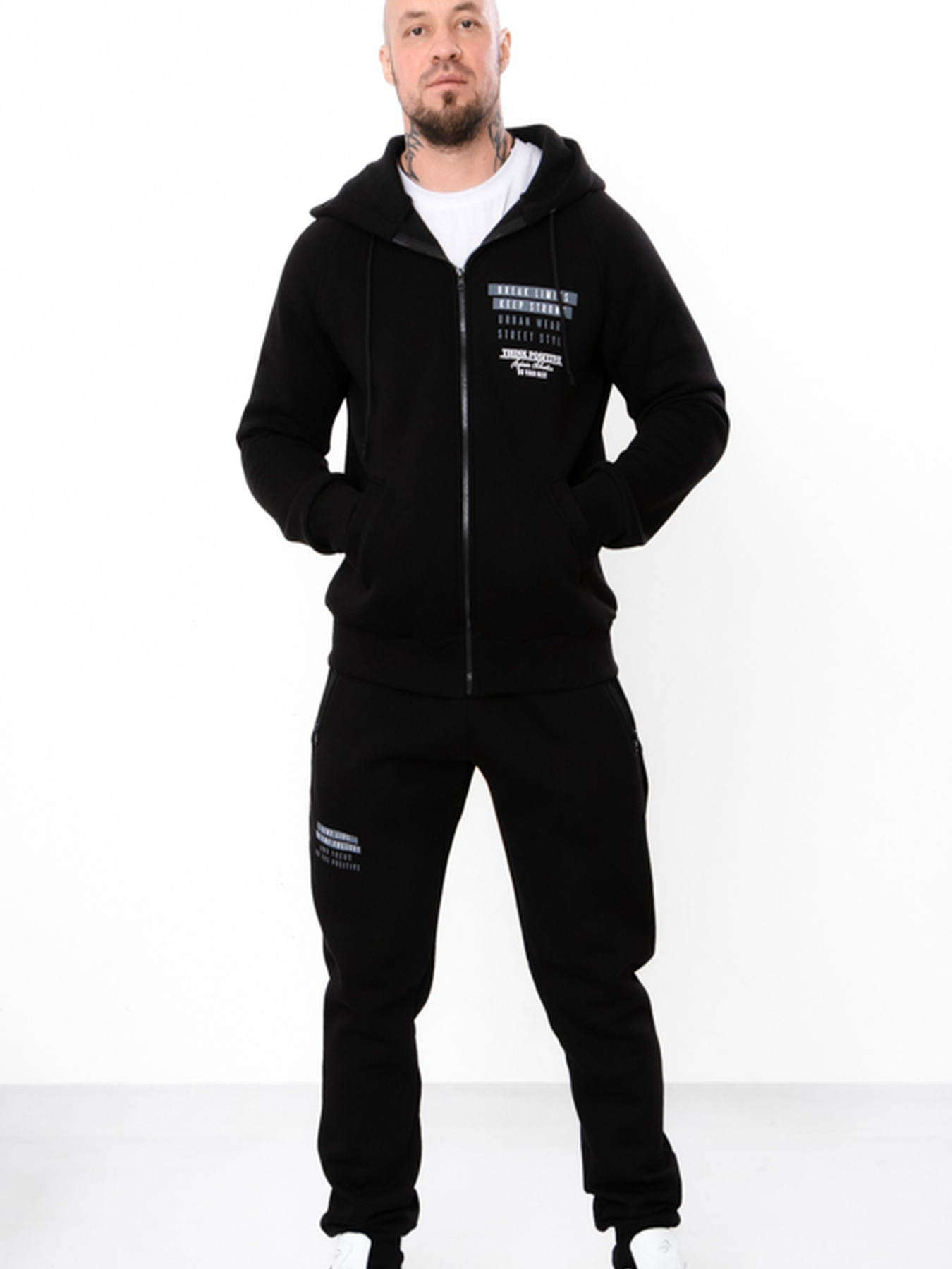 Спортивний костюм Носи своє модель 8092-025-33-chornij Фото