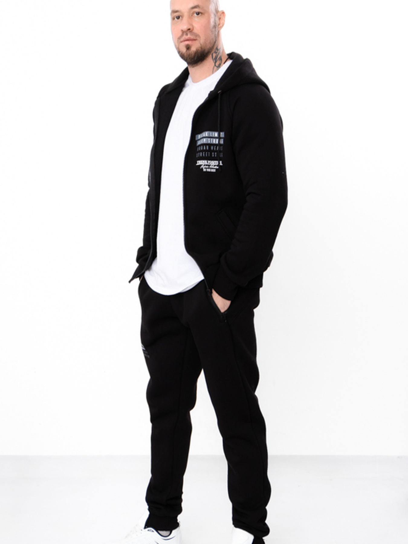 Спортивный костюм Носи своє модель 8092-025-33-chornij Фото