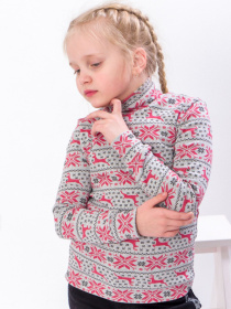 Водолазка Носи своє модель 6068-063-5-olenx-srij-snzhinka Фото