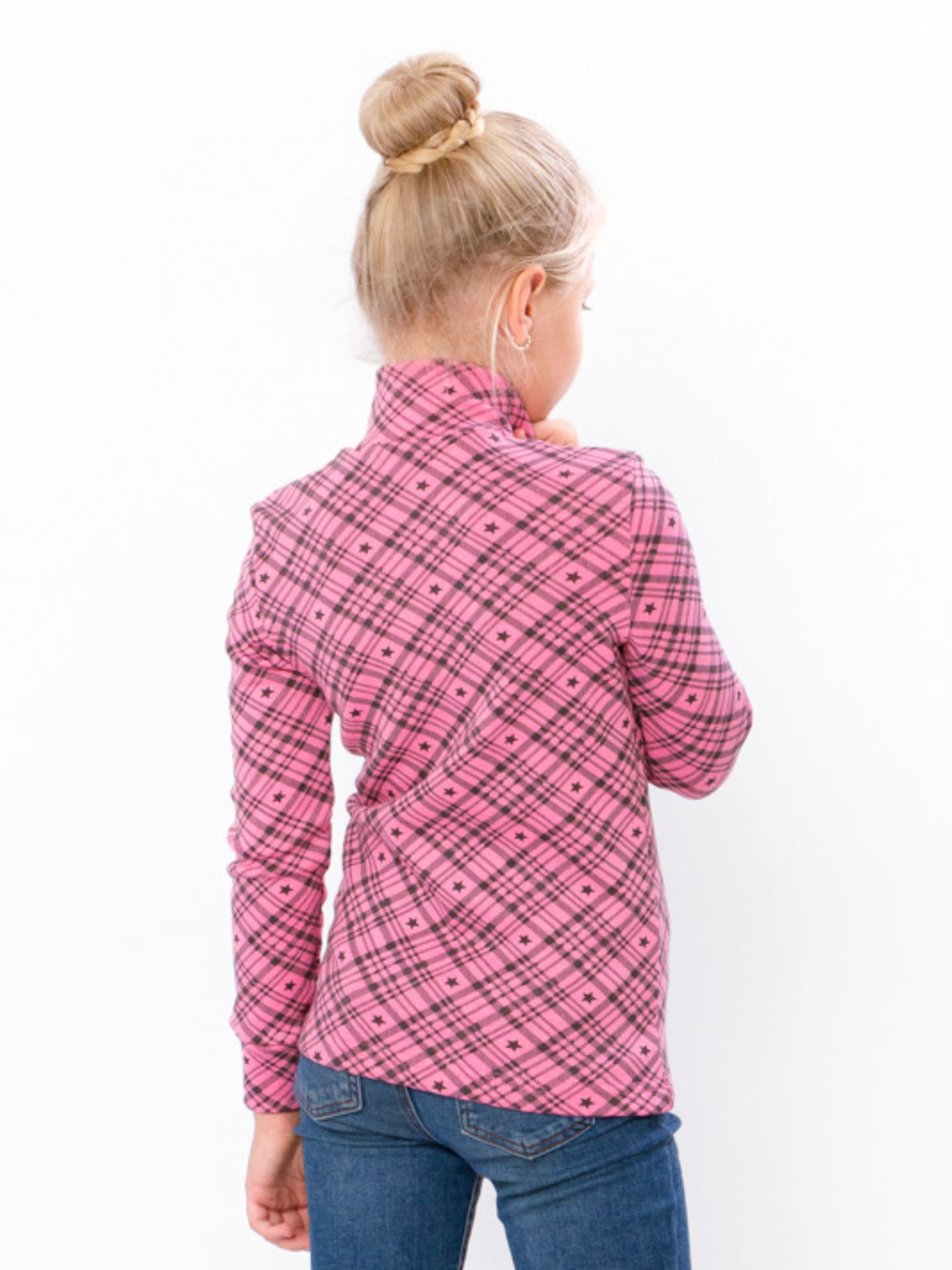 Водолазка Носи своє модель 6068-063-5-rombi-na-rozhevomu Фото