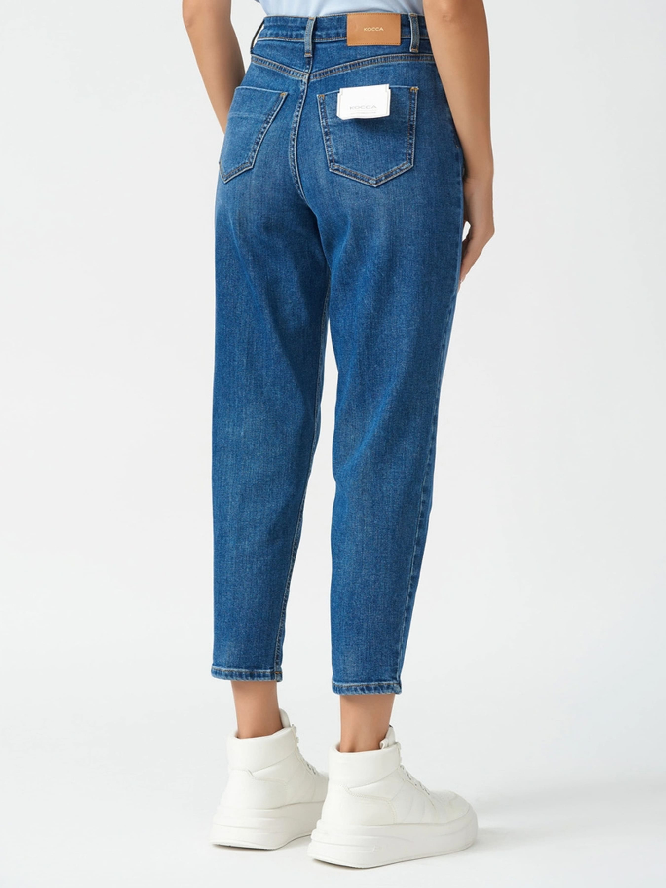 Джинси мом KOCCA Модель A23PPD0474ABUN0000 Фото