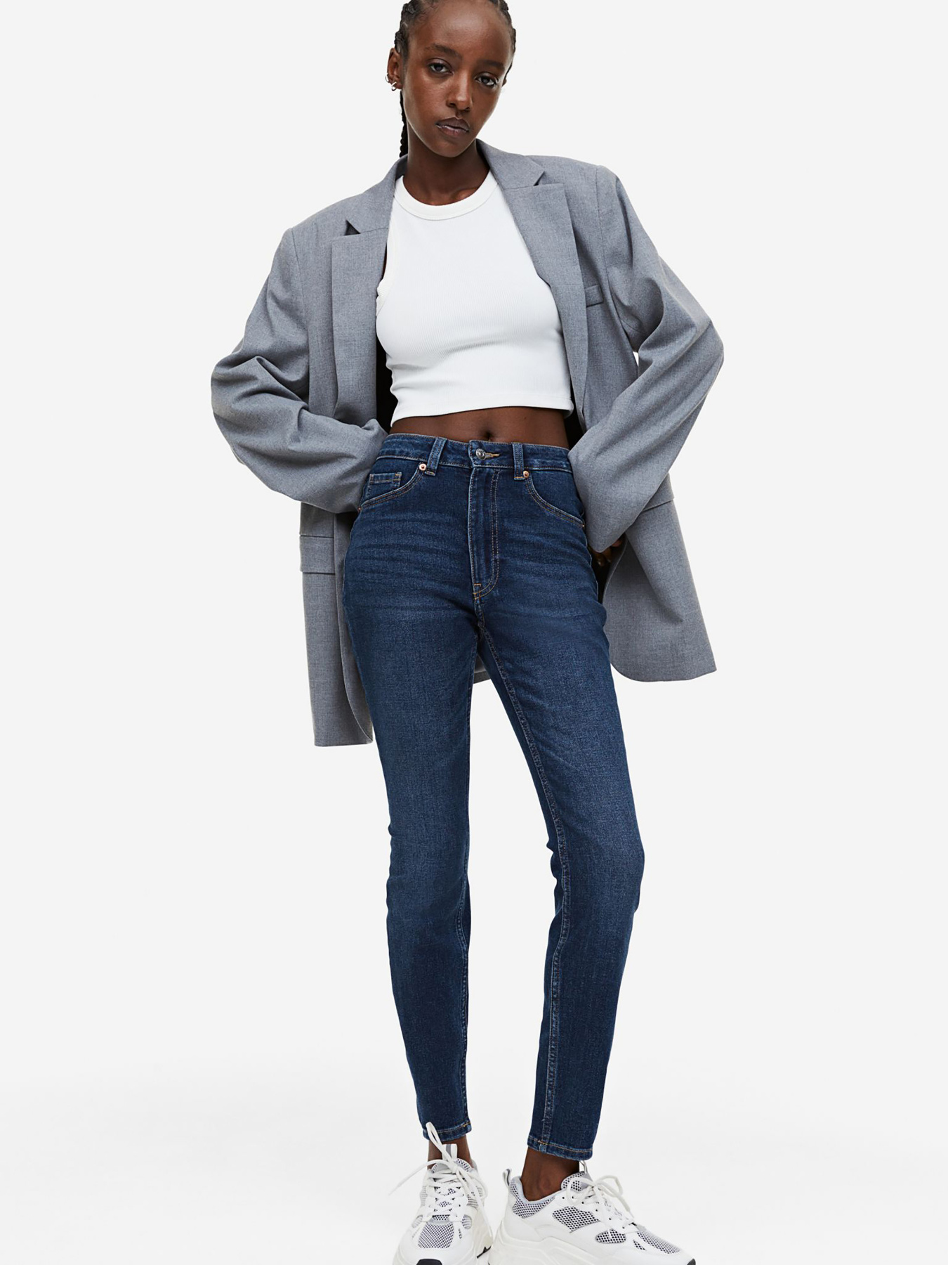 Зауженные джинсы H&M модель 69602 Фото