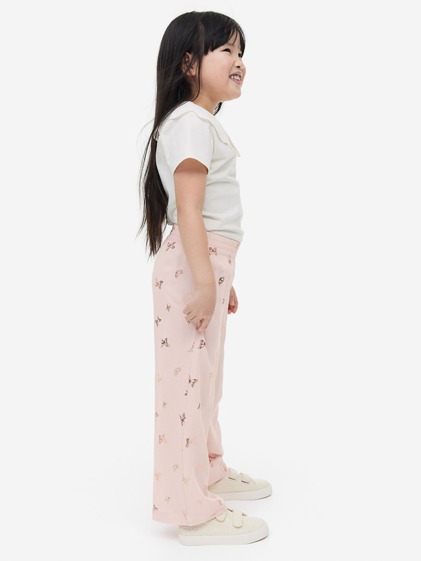 Брюки повседневные H&M модель 10069618 Фото