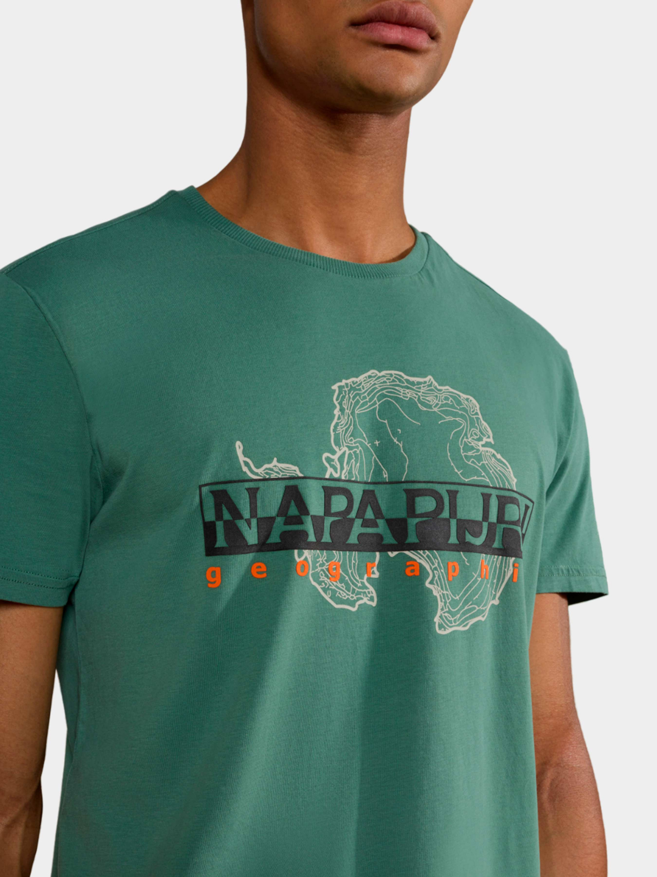 Футболки и поло Napapijri модель NP0A4HFWG1L1 Футболки и поло Napapijri модель NP0A4HFWG1L1 Фото