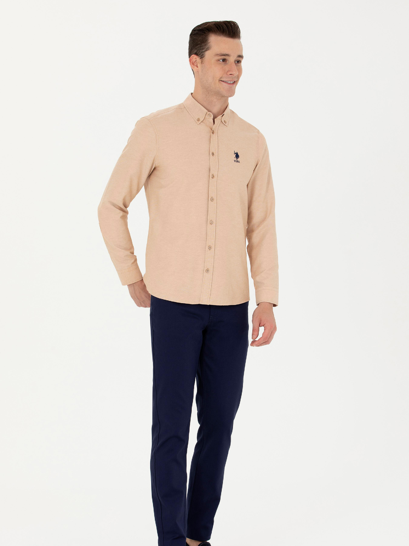 Рубашка US Polo модель USPAINT.1571130.VR015 Фото