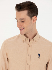 Рубашка US Polo модель USPAINT.1571130.VR015 Фото