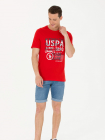 Футболка US Polo модель USPAINT.1573115.VR030 Футболка US Polo модель USPAINT.1573115.VR030 Фото