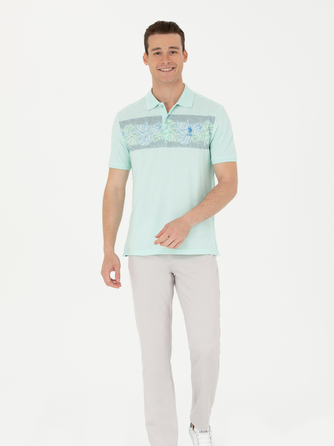 Чіноси US Polo модель USPAINT.1600047.VR001 Фото