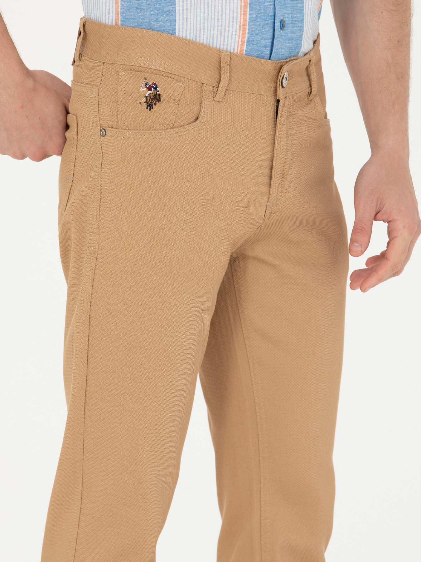 Брюки повседневные US Polo модель USPAINT.1600047.VR015 Фото