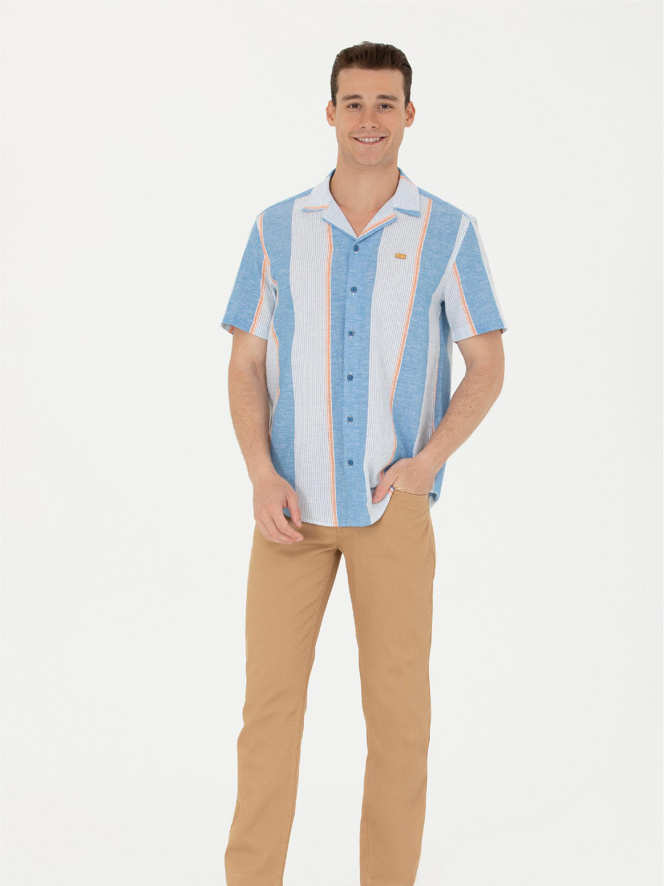 Повседневные штаны US Polo модель USPAINT.1600047.VR015 Фото