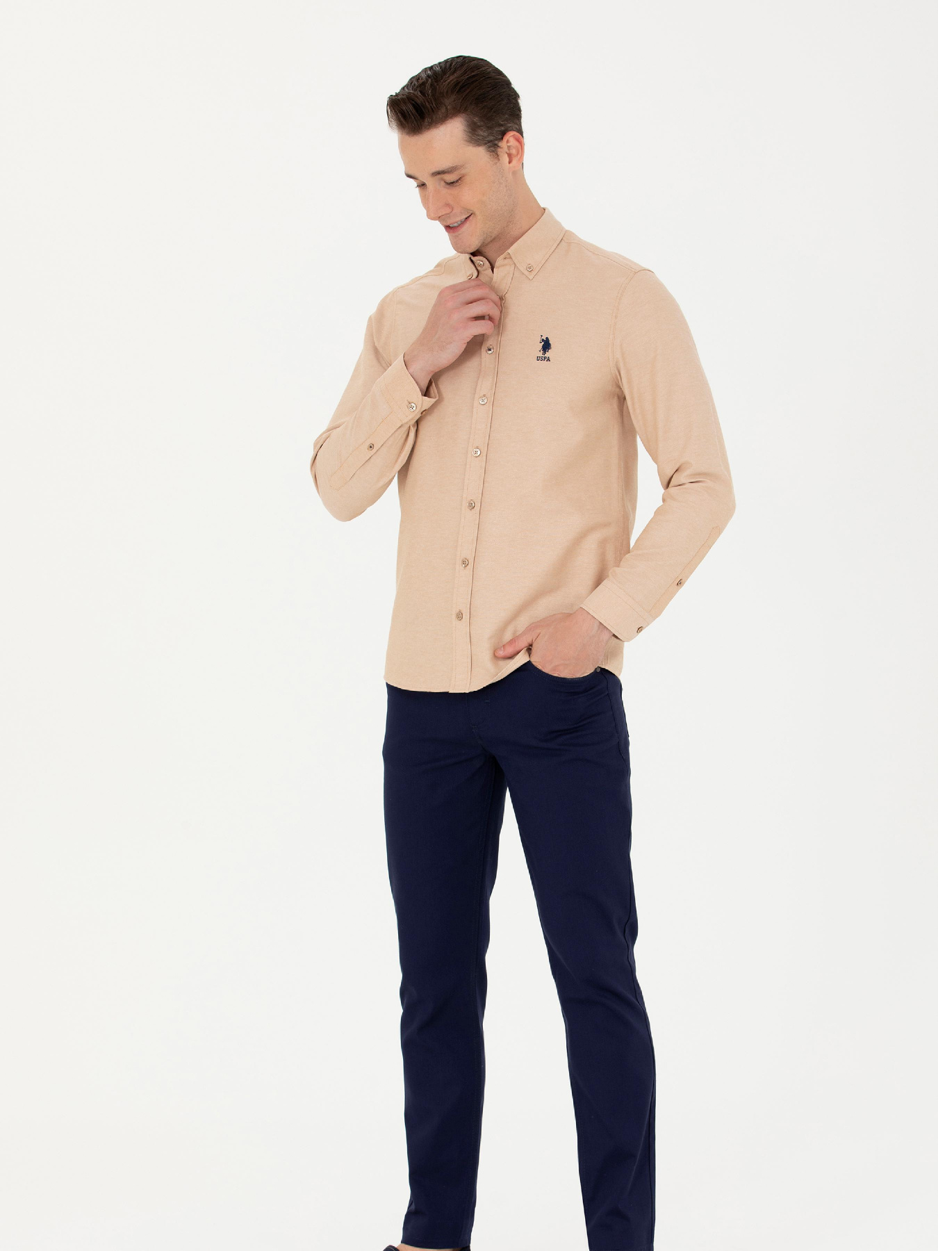 Чіноси US Polo модель USPAINT.1600054.VR033 Фото