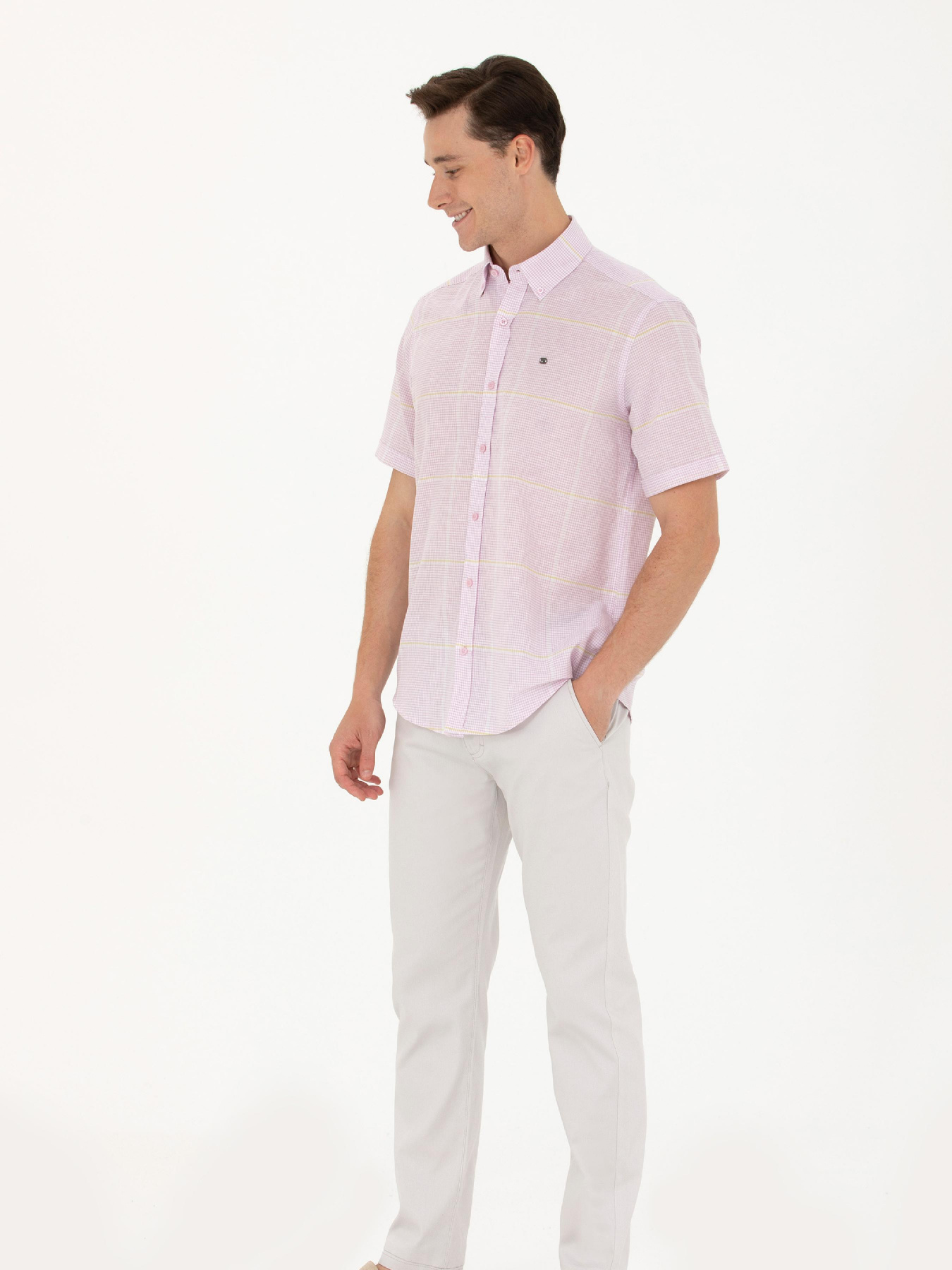 Чіноси US Polo модель USPAINT.1600081.VR001 Фото