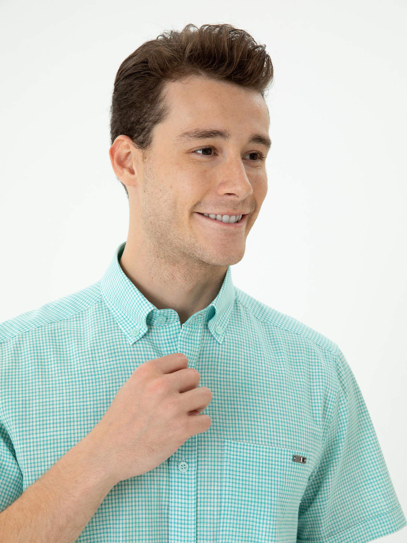 Рубашка US Polo модель USPAINT.1579694.VR090 Фото