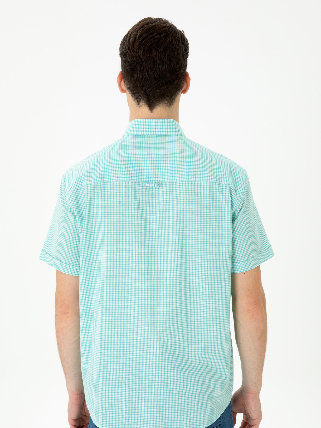 Рубашка US Polo модель USPAINT.1579694.VR090 Фото