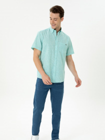 Рубашка US Polo модель USPAINT.1579694.VR090 Фото