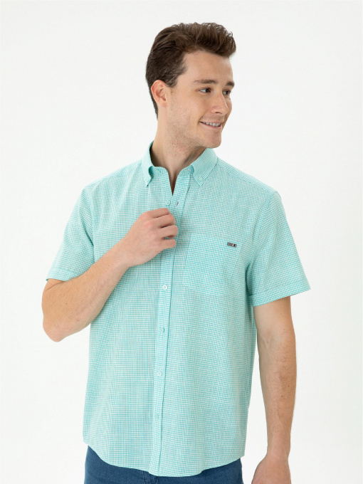 Сорочка повсякденна US Polo модель USPAINT.1579694.VR090 Фото