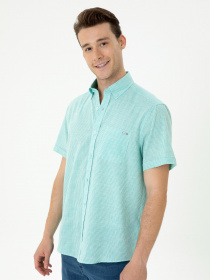 Сорочка повсякденна US Polo модель USPAINT.1579694.VR090 Фото