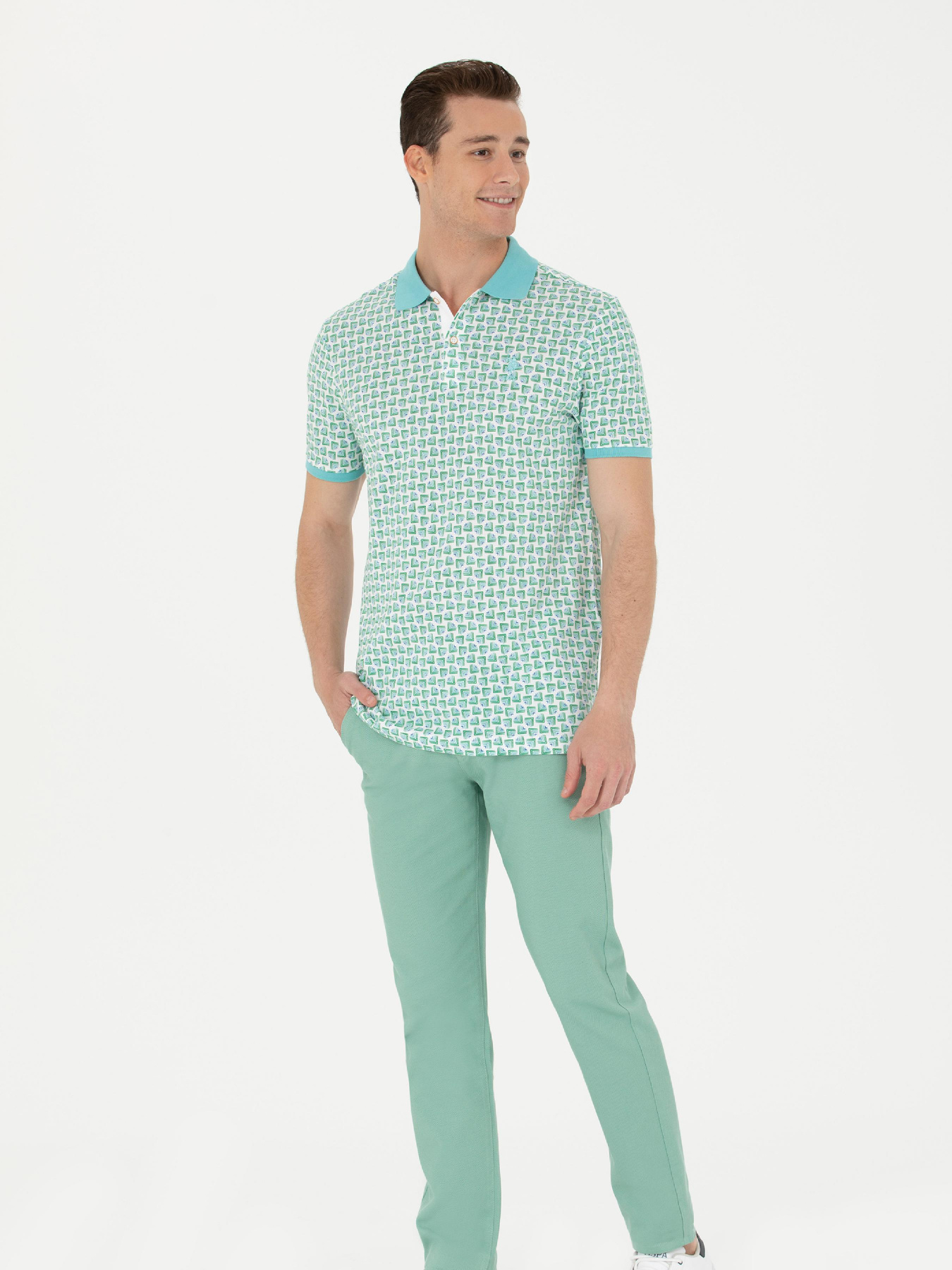 Чіноси US Polo модель USPAINT.1600639.VR079 Фото