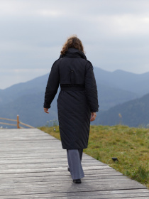 Пальто с утеплителем Gepur модель 45268 Фото