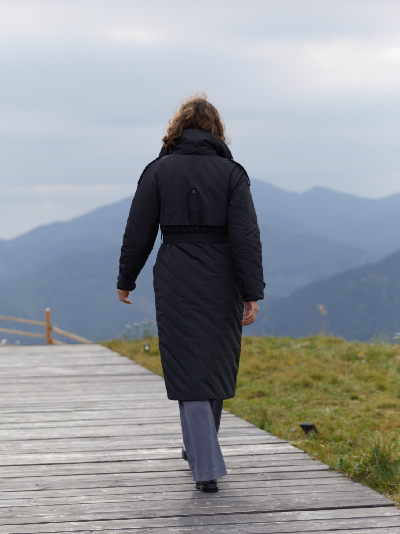 Пальто с утеплителем Gepur модель 45268 Фото