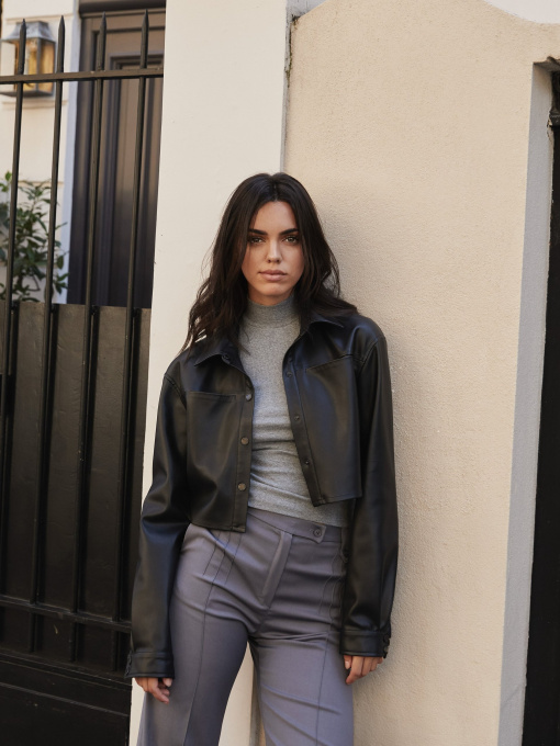 Куртка кожаная Gepur модель 44715 Фото