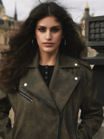 Шкіряна куртка Gepur модель 45221 Фото