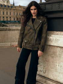 Шкіряна куртка Gepur модель 45221 Фото