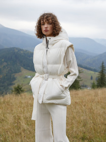 Утеплений жилет Gepur модель 45371 Утеплений жилет Gepur модель 45371 Фото