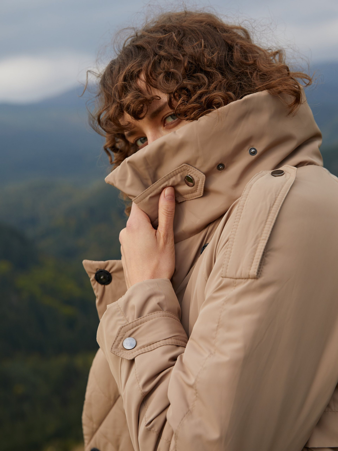 Пальто с утеплителем Gepur модель 45265 Фото