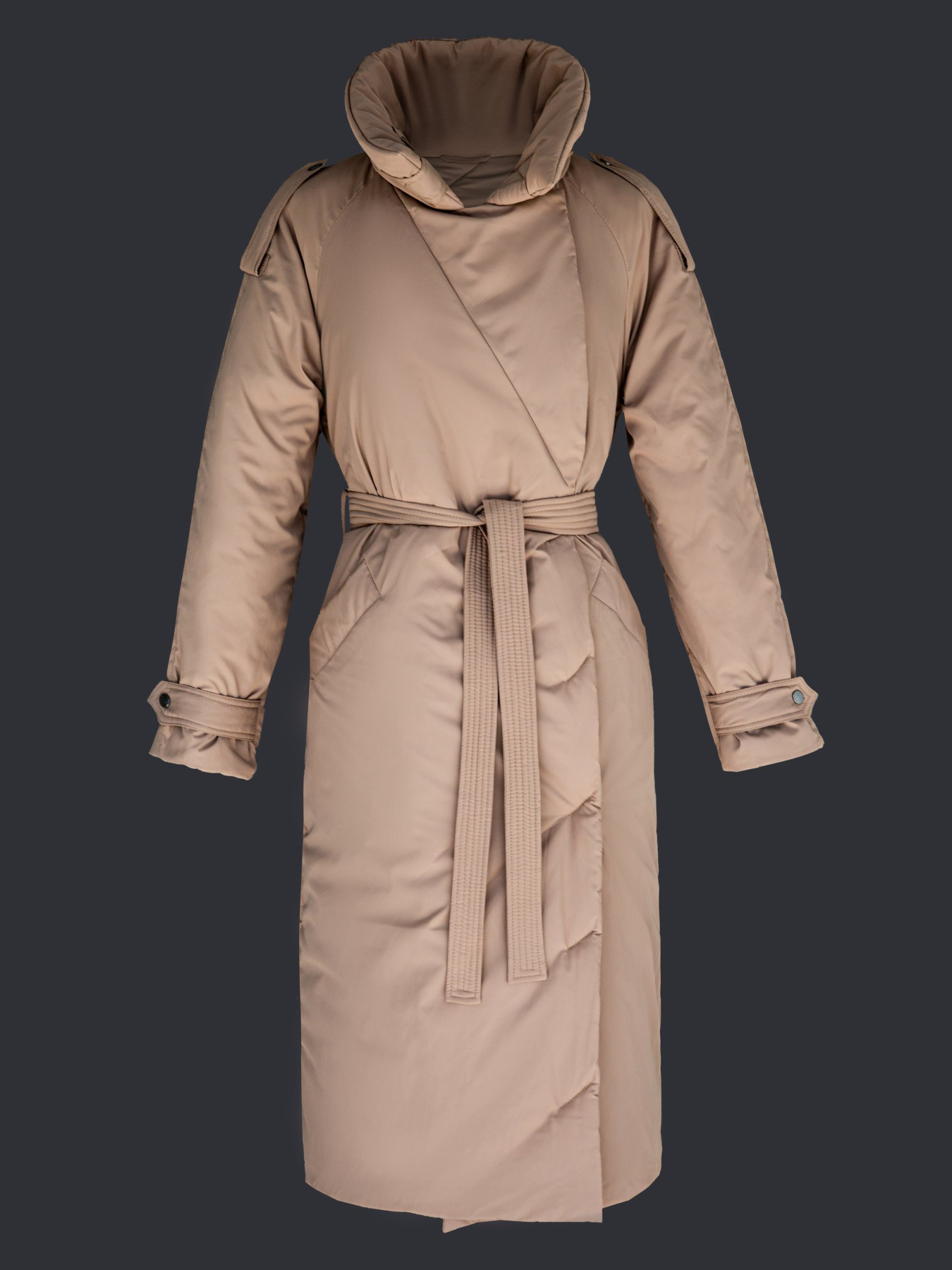 Пальто с утеплителем Gepur модель 45265 Фото