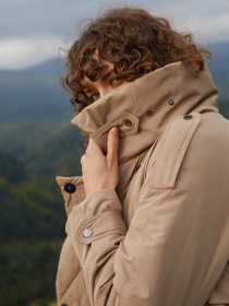 Пальто с утеплителем Gepur модель 45265 Фото