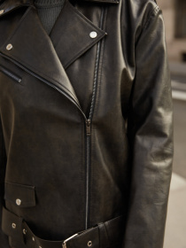 Шкіряна куртка Gepur модель 44993 Фото