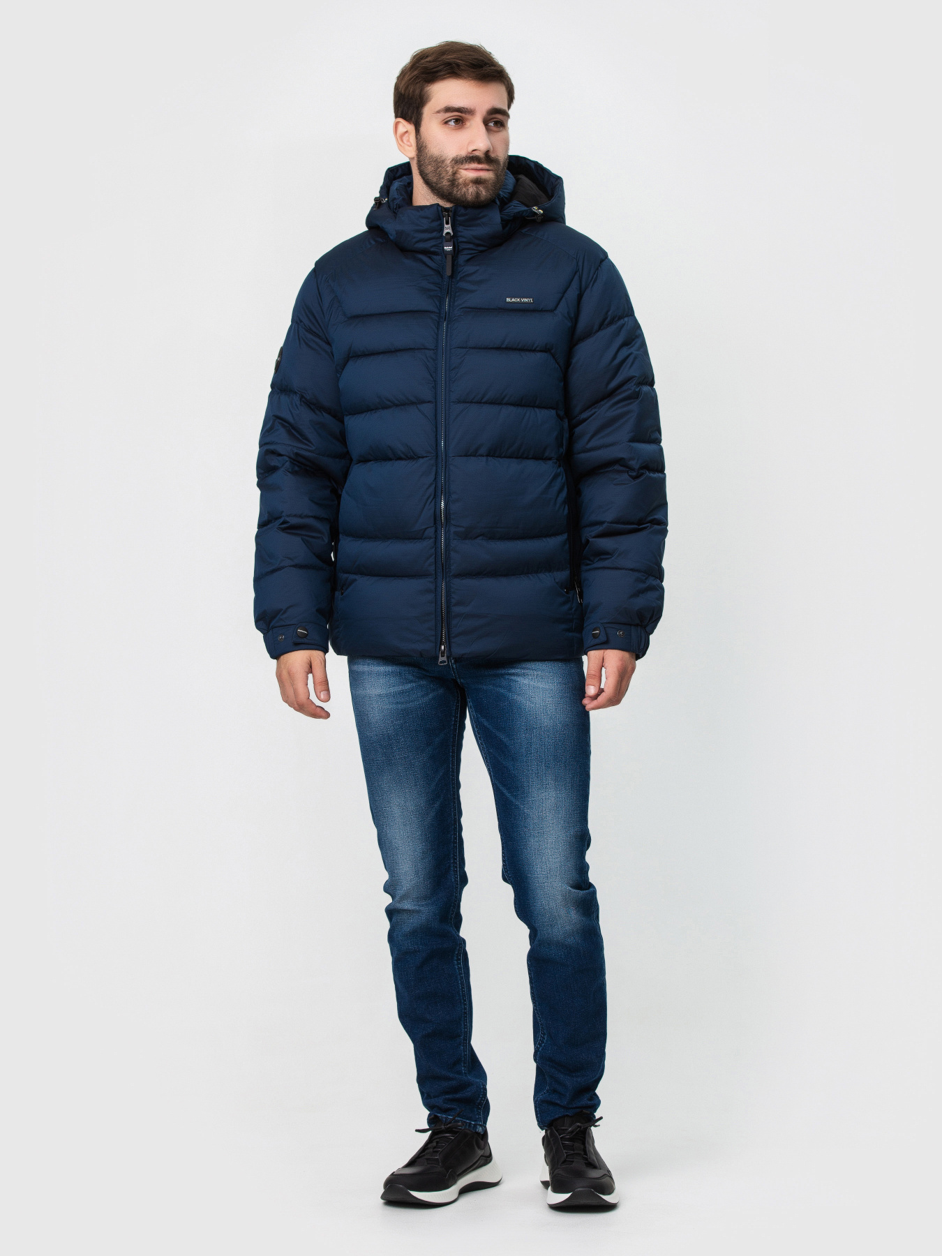 Зимова куртка BLACK VINYL модель 23-2251 Фото