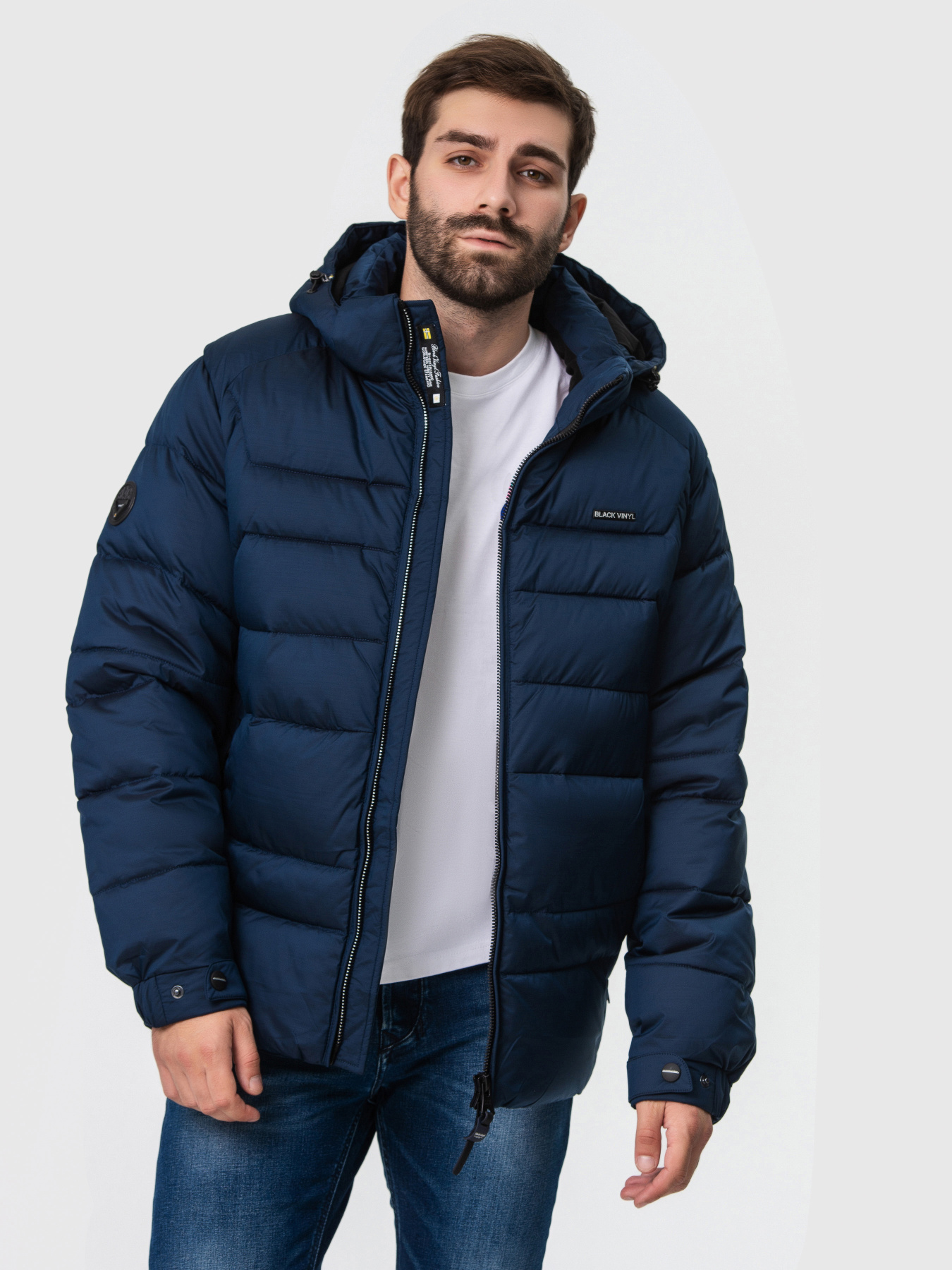 Зимняя куртка BLACK VINYL модель 23-2251 Зимняя куртка BLACK VINYL модель 23-2251 Фото