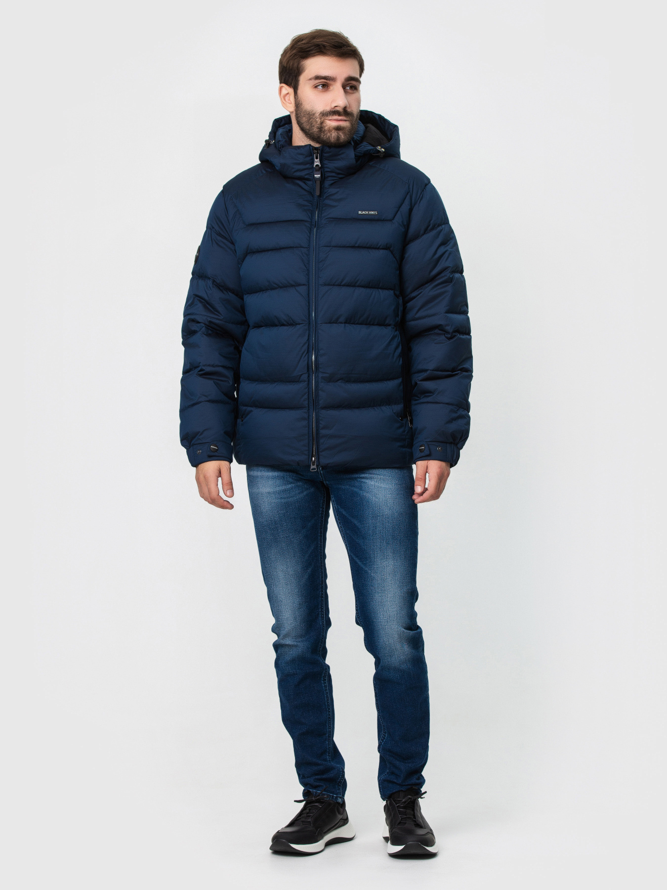 Зимняя куртка BLACK VINYL модель 23-2251 Зимняя куртка BLACK VINYL модель 23-2251 Фото