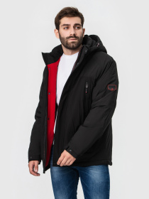 Зимова куртка BLACK VINYL модель 23-1713 Зимова куртка BLACK VINYL модель 23-1713 Фото