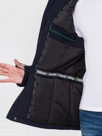 Зимова куртка BLACK VINYL модель 23-2239 Фото