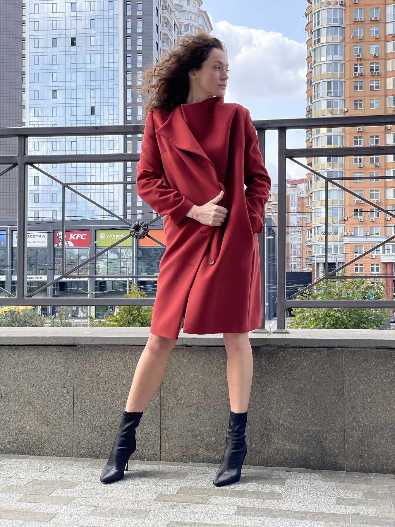 Пальто CAT ORANGE модель 4437 Фото