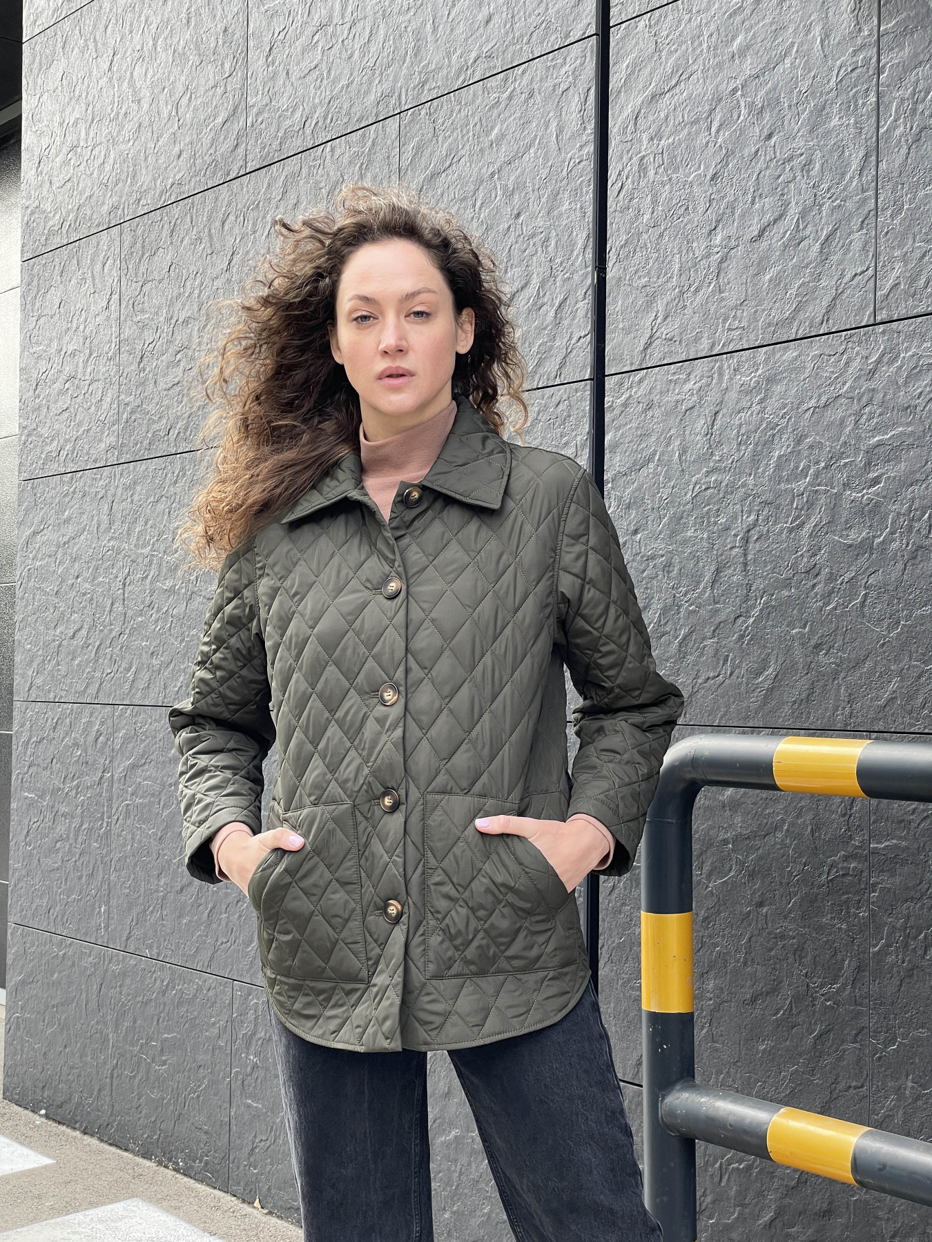 Демісезонна куртка CAT ORANGE модель 4440 Фото