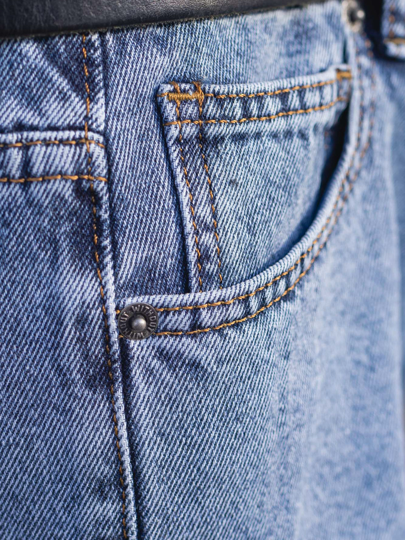 Джинсы мом Without модель 8049145 Фото