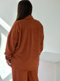 Сорочка IJ модель ij-sorochka-zamsh-cegla Фото