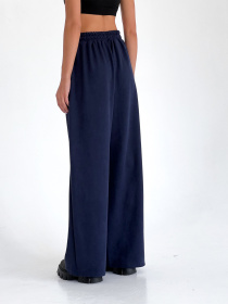 Палаццо IJ модель ij-pants-wide-zamsh-blue Фото