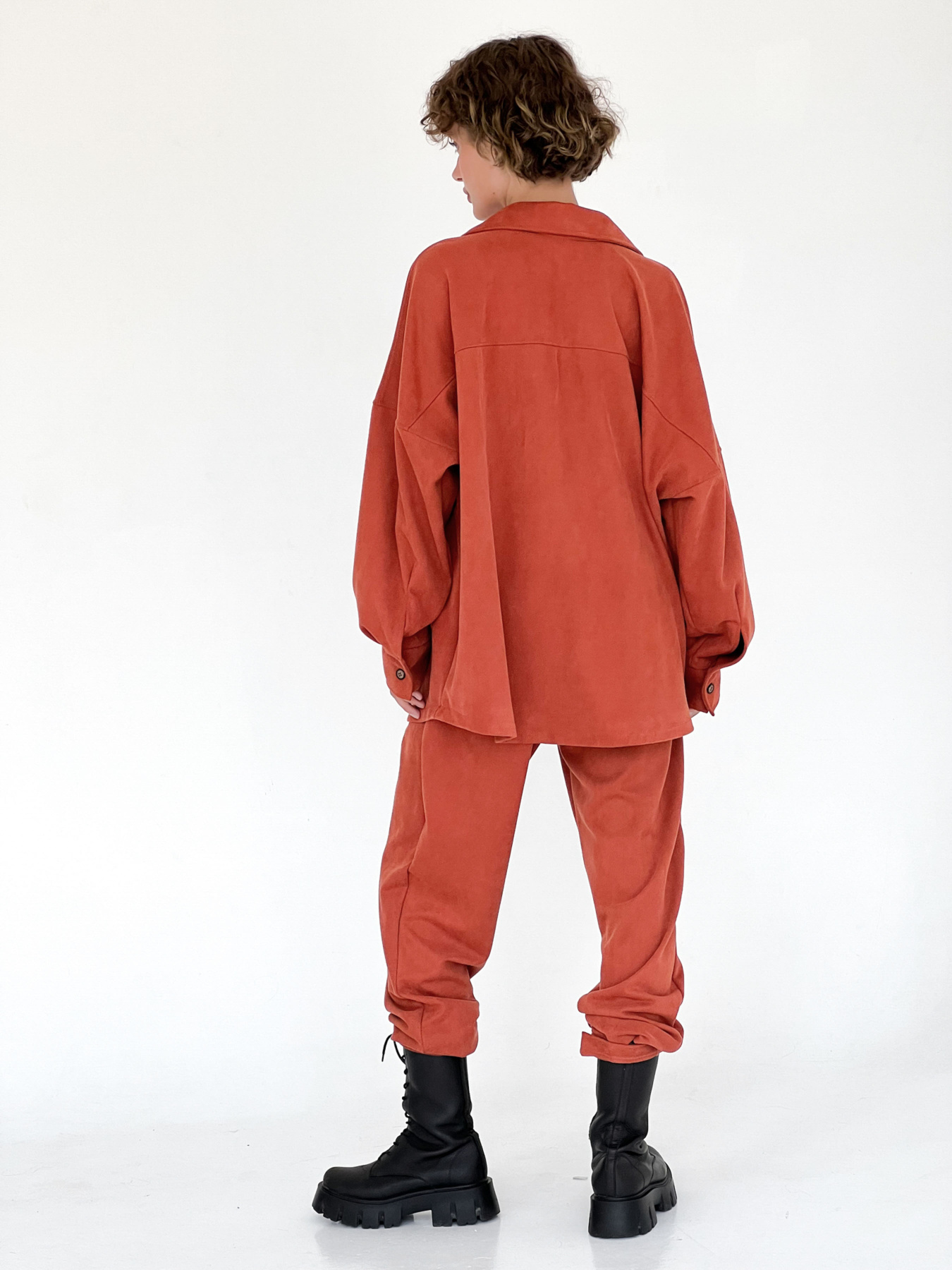 Штани повсякденні IJ модель ij-pants-lip-zamsh-cegla Фото