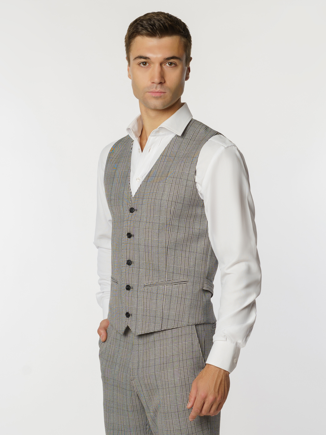 Жилет классический Arber модель M20.01.12.331 Фото