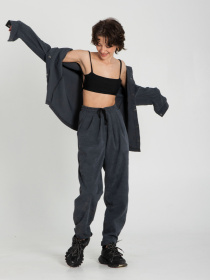 Повседневные штаны IJ модель ij-pants-lip-velvet-grafit Фото