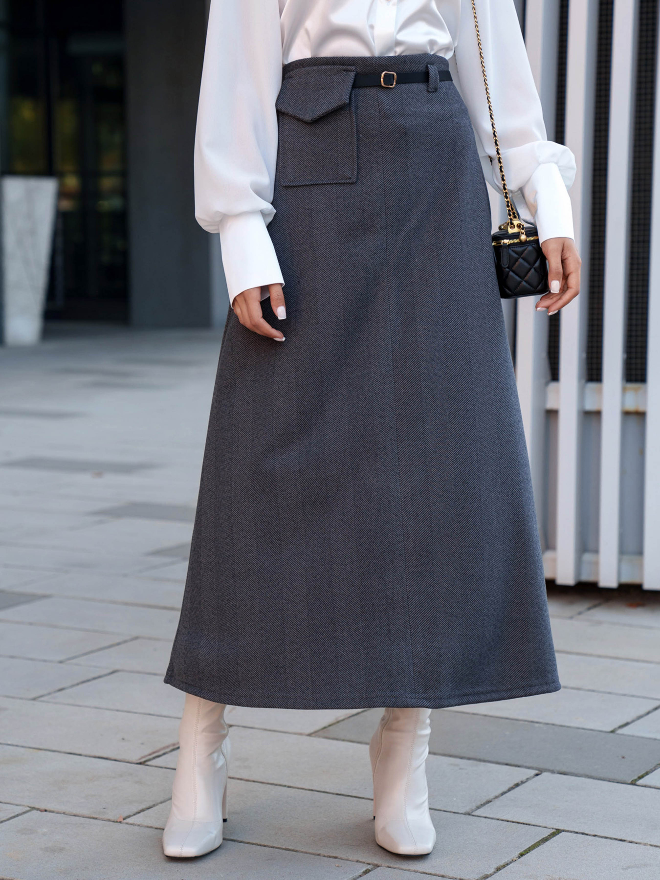 Юбка макси Jadone Fashion модель Spidnytsya_Flari_hrafit Фото