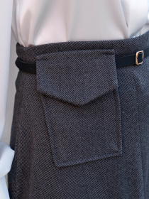 Юбка макси Jadone Fashion модель Spidnytsya_Flari_hrafit Фото