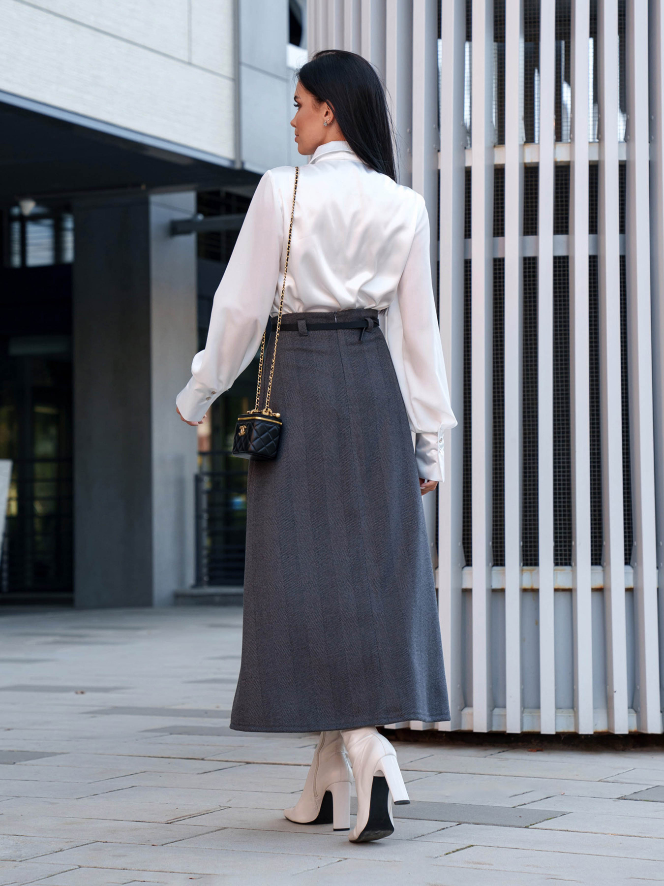 Юбка макси Jadone Fashion модель Spidnytsya_Flari_hrafit Фото