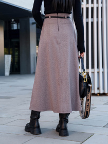 Юбка макси Jadone Fashion модель Spidnytsya_Flari_korich Фото